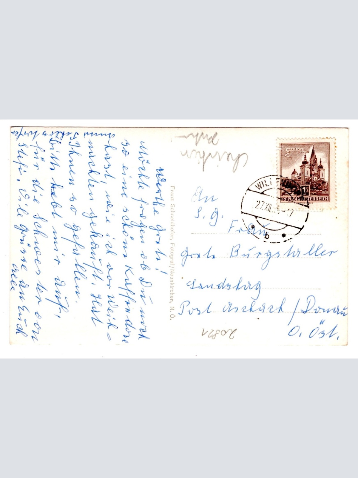 AK, Hohe Wand, Niederösterreich, Ansichtskarte (S6735)