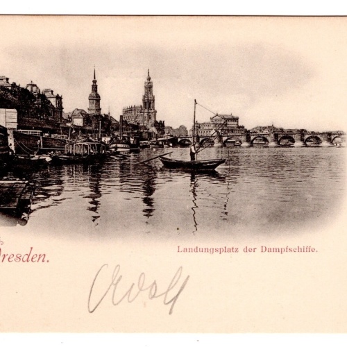 AK, Dresden, Ladungsplatz, Sachsen, Ansichtskarte (S6750)