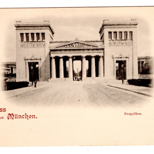AK, München, Propyläen, Bayern, Ansichtskarte (S6766)