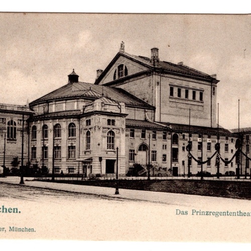 AK, München, Prinzregententheater, Bayern, Ansichtskarte (S6782)