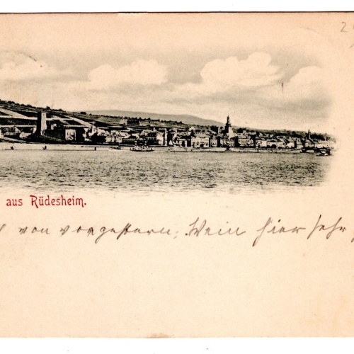 AK, Gruß aus Rüdesheim, Hessen, Ansichtskarte (S6795)