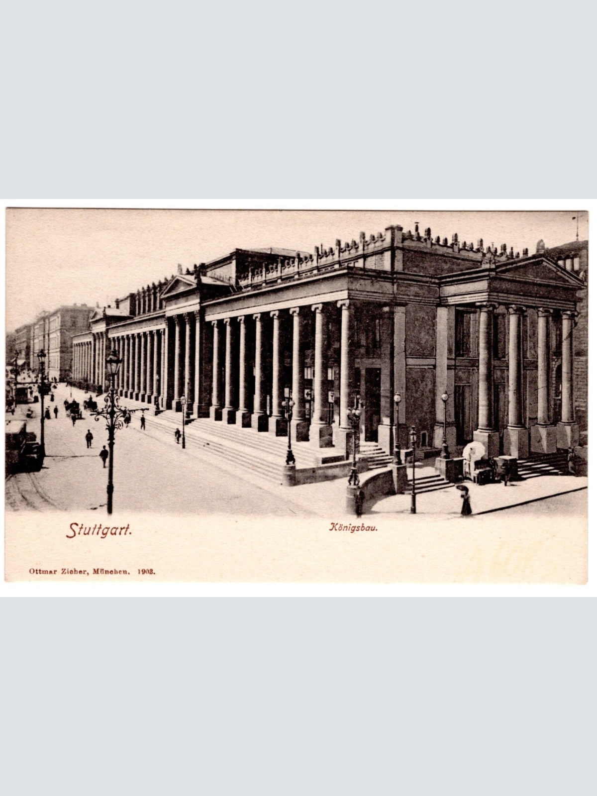 AK, Stuttgart, Königsbau, Baden-Württemberg, Ansichtskarte (S6824)