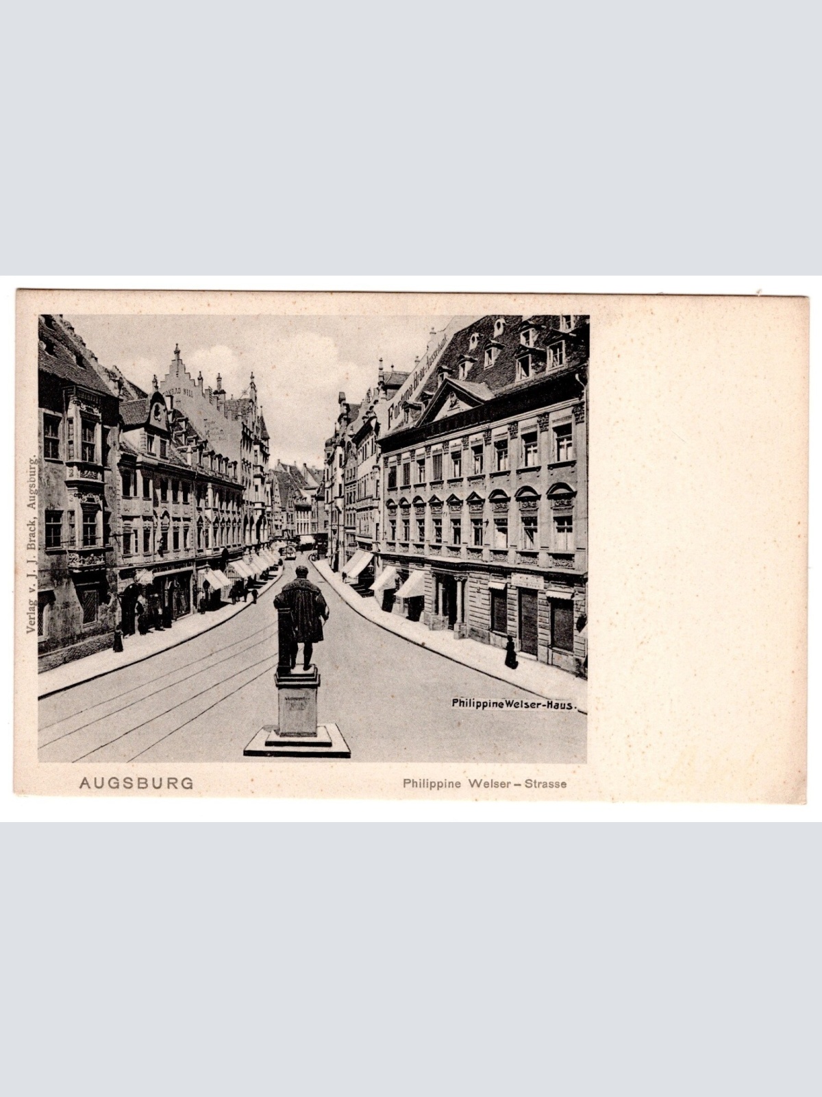 AK, Augsburg, Philippine Welser-Straße, Bayern, Ansichtskarte (S6882)