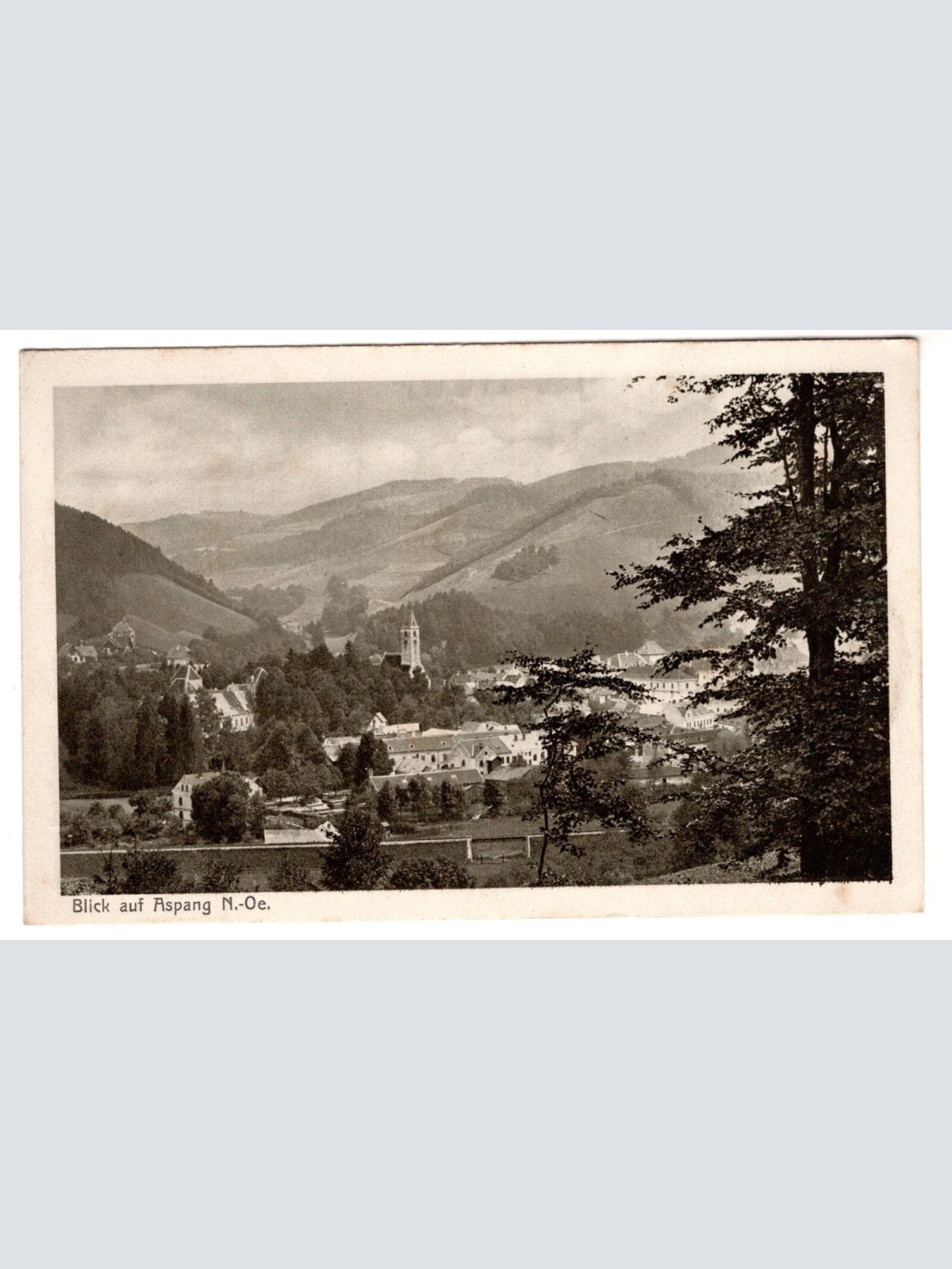 AK, Blick auf Aspang, Niederösterreich, Ansichtskarte (S6896)