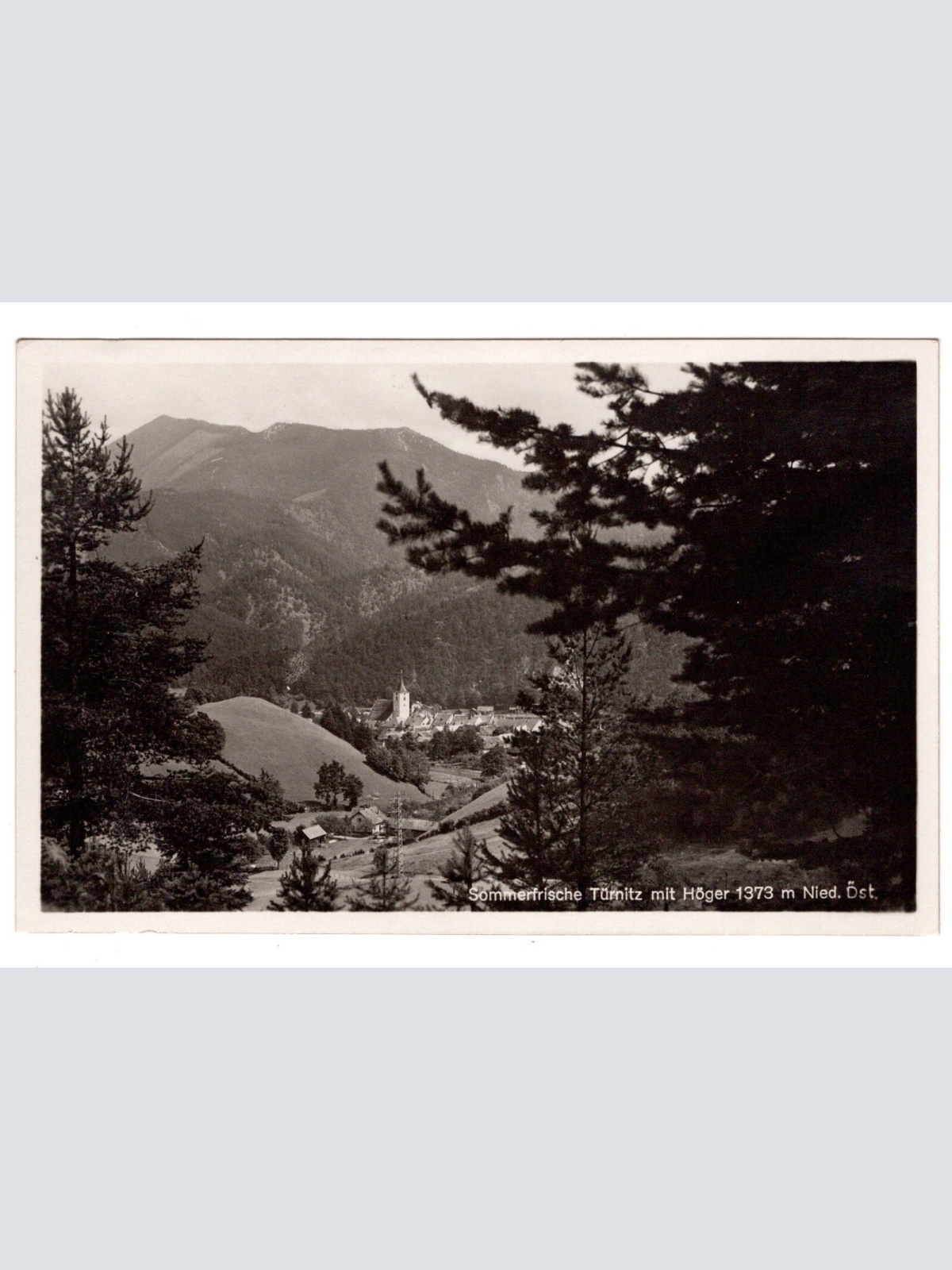 AK, Türnitz mit Höger, Niederösterreich, Ansichtskarte (S6906)