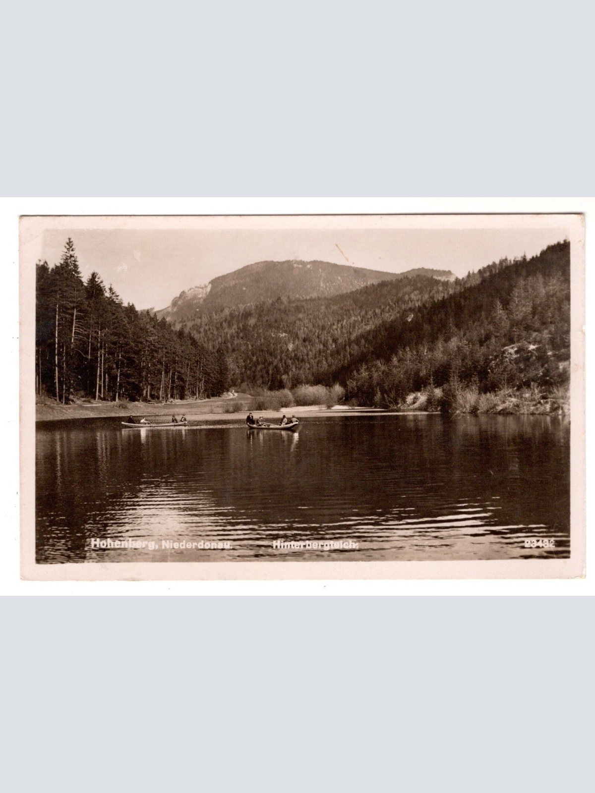 AK, Hohenberg, Hinterbergteich, Niederösterreich, Ansichtskarte (S6907)