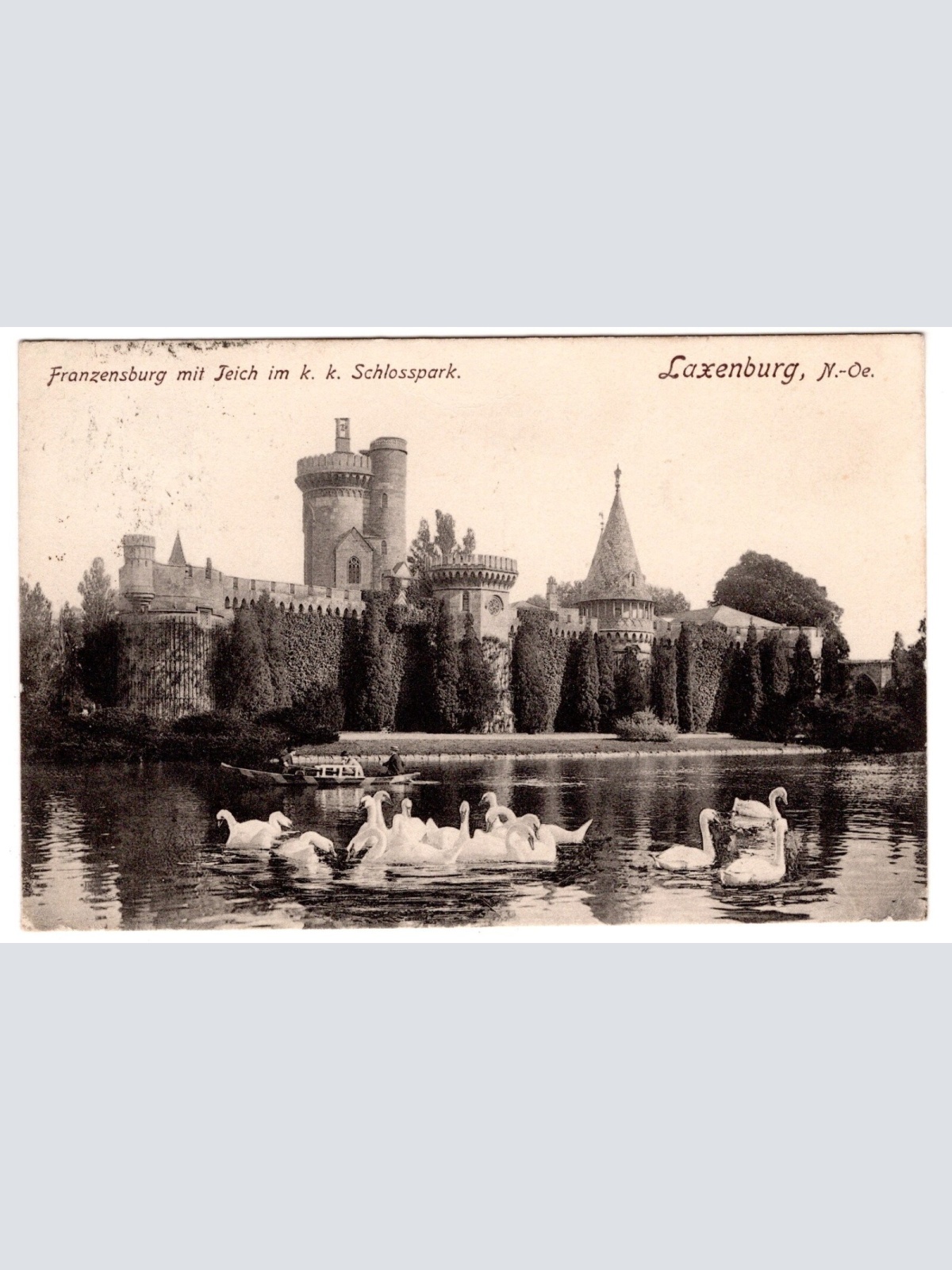 AK, Franzensburg, Laxenburg, Niederösterreich, Ansichtskarte (S6913)