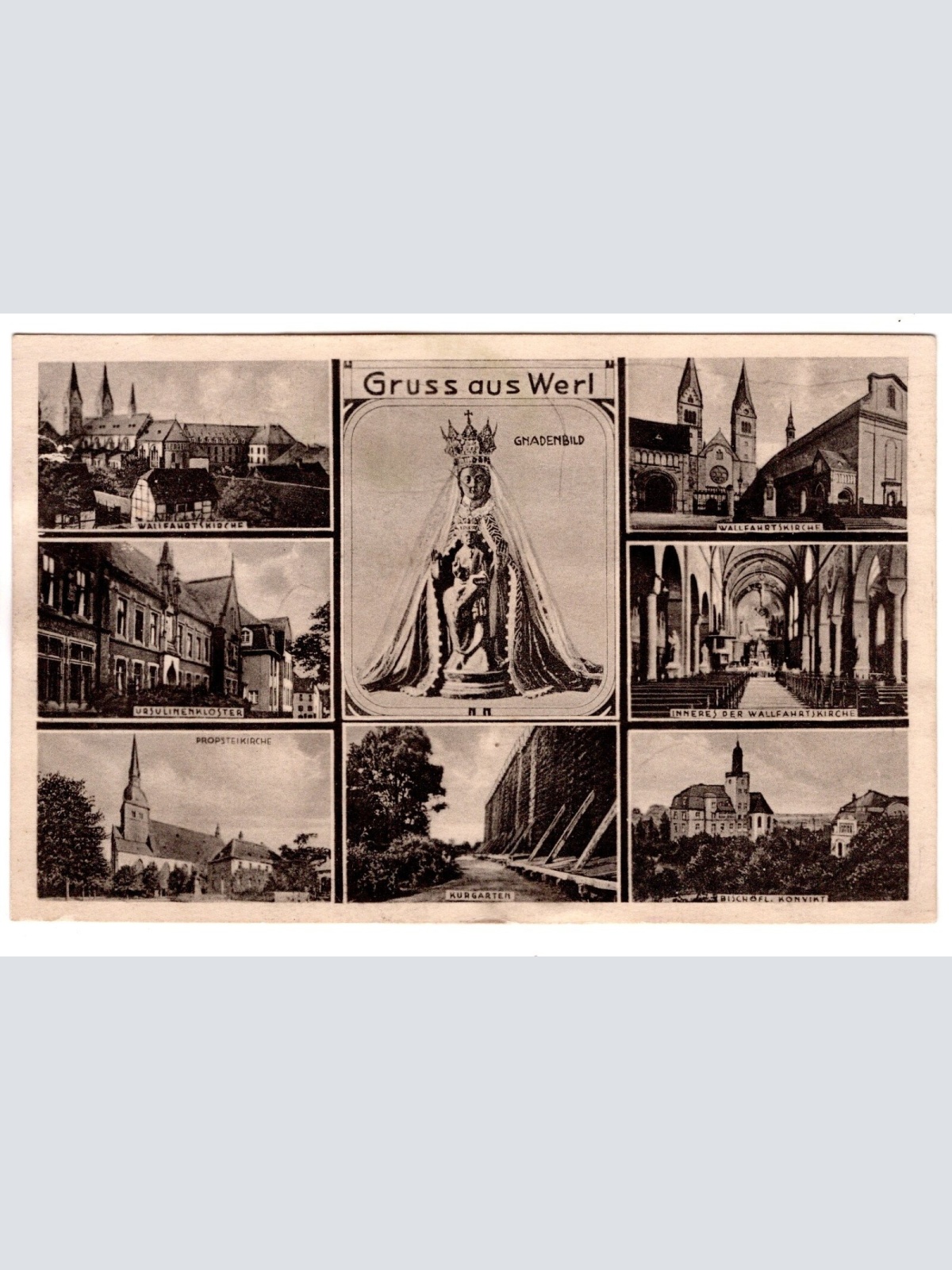 AK, Gruß aus Werl, Nordrhein-Westfalen, Ansichtskarte (S6948)