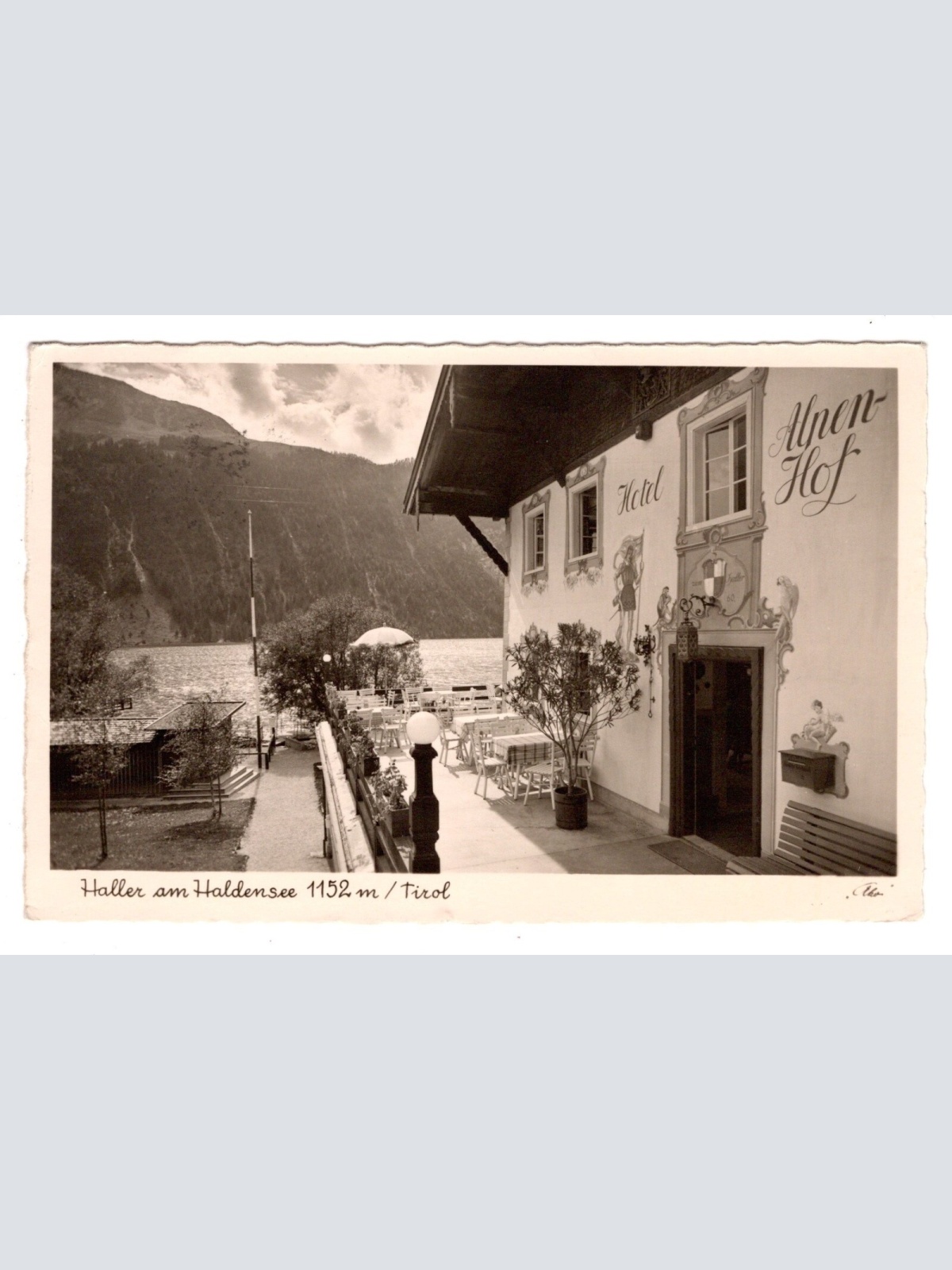 AK, Haller am Haldensee, Tirol, Ansichtskarte (S6952)