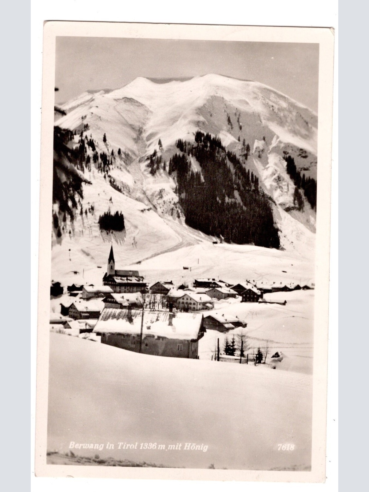 AK, Berwang in Tirol, mit Hönig, Ansichtskarte (S6965)