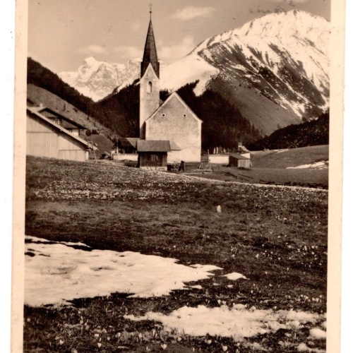 AK, Frohe Ostergrüße aus Berwang in Tirol, Ansichtskarte (S6970)