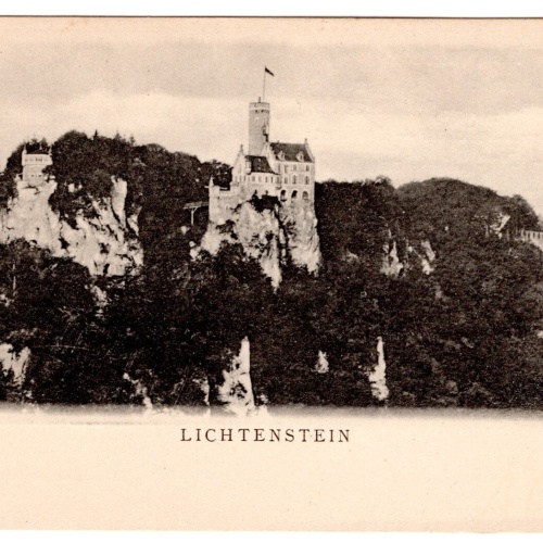 AK, Lichtenstein, Baden-Württemberg, Ansichtskarte (S6972)