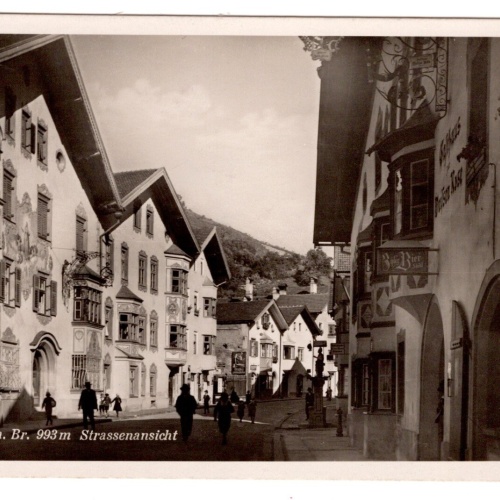 AK, Matrei am Brenner, Strassenansicht, Tirol, Ansichtskarte (S6978)