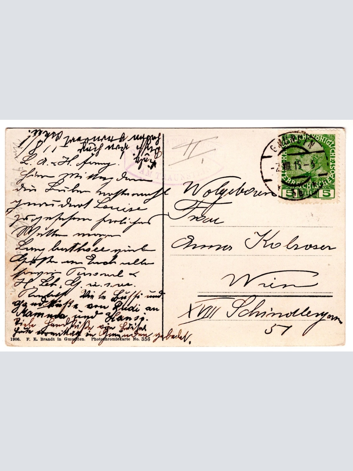 AK, Gmunden, Restauration Hoisn, Oberösterreich, Ansichtskarte (S6991)