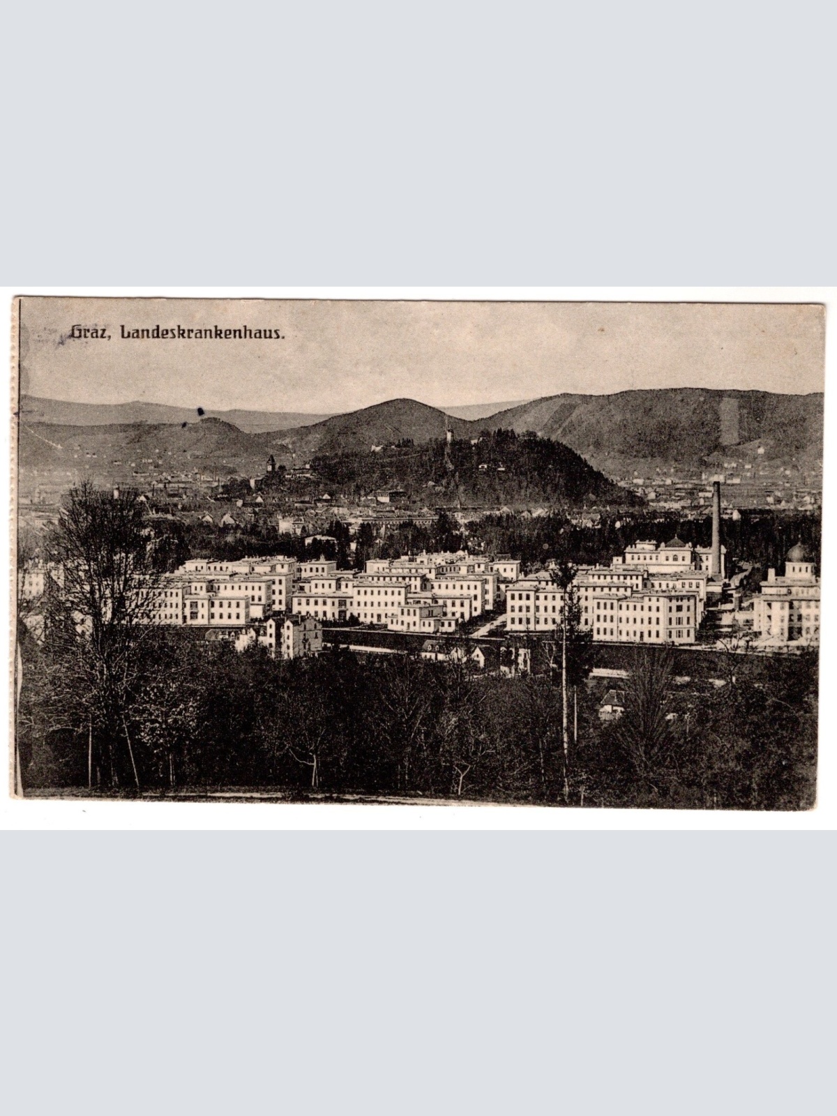 AK, Graz, Steiermark, Landeskrankenhaus, Ansichtskarte (S6997)