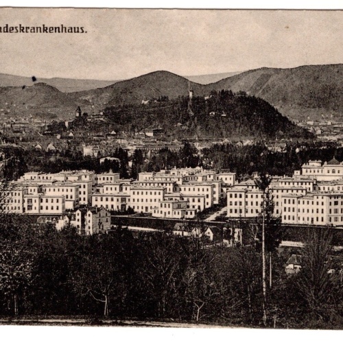 AK, Graz, Steiermark, Landeskrankenhaus, Ansichtskarte (S6997)