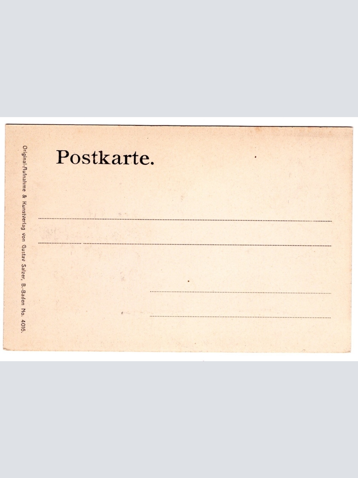 AK, Baden-Baden, Lichtenthaler Allee, Baden-Württemberg, Ansichtskarte (S7010)