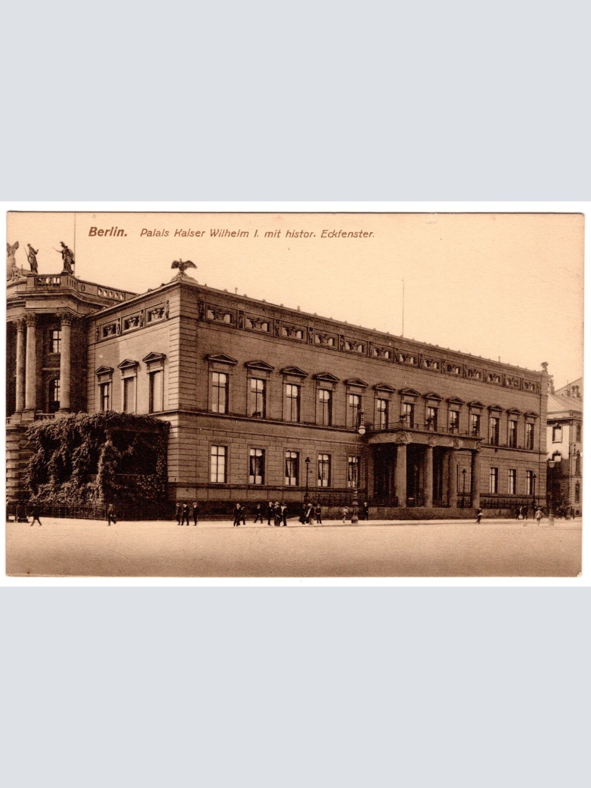 AK, Berlin, Palais Kaiser Wilhelm I., Ansichtskarte (S7012)