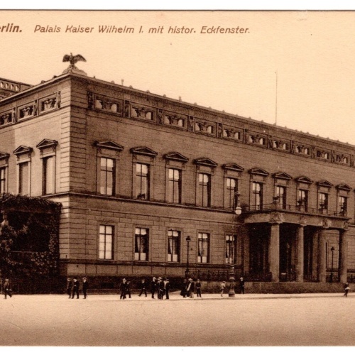 AK, Berlin, Palais Kaiser Wilhelm I., Ansichtskarte (S7012)
