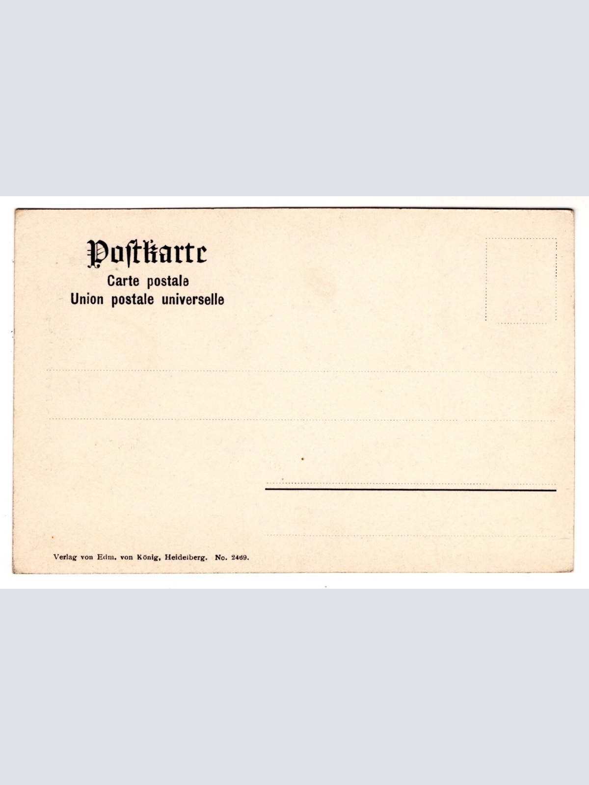 AK, Heidelberg - Der Friedrichsbau, Baden-Württemberg, Ansichtskarte (S7015)