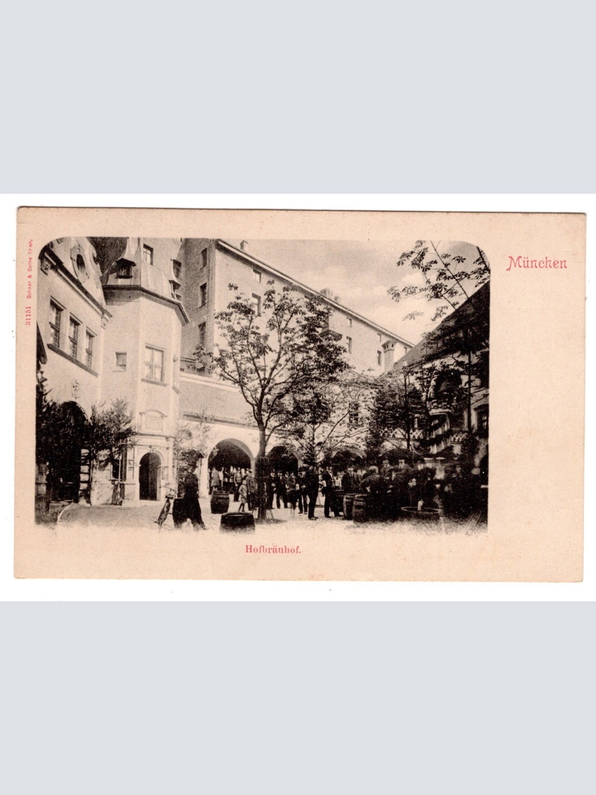 AK, München, Hofbräuhof, Bayern, Ansichtskarte (S7058)