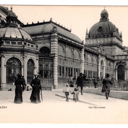 AK, Wiesbaden, Kochbrunnen, Hessen, Ansichtskarte (S7061)