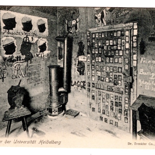 AK, Carcer der Universität Heidelberg, Baden-Württemberg, Ansichtskarte (S7062)