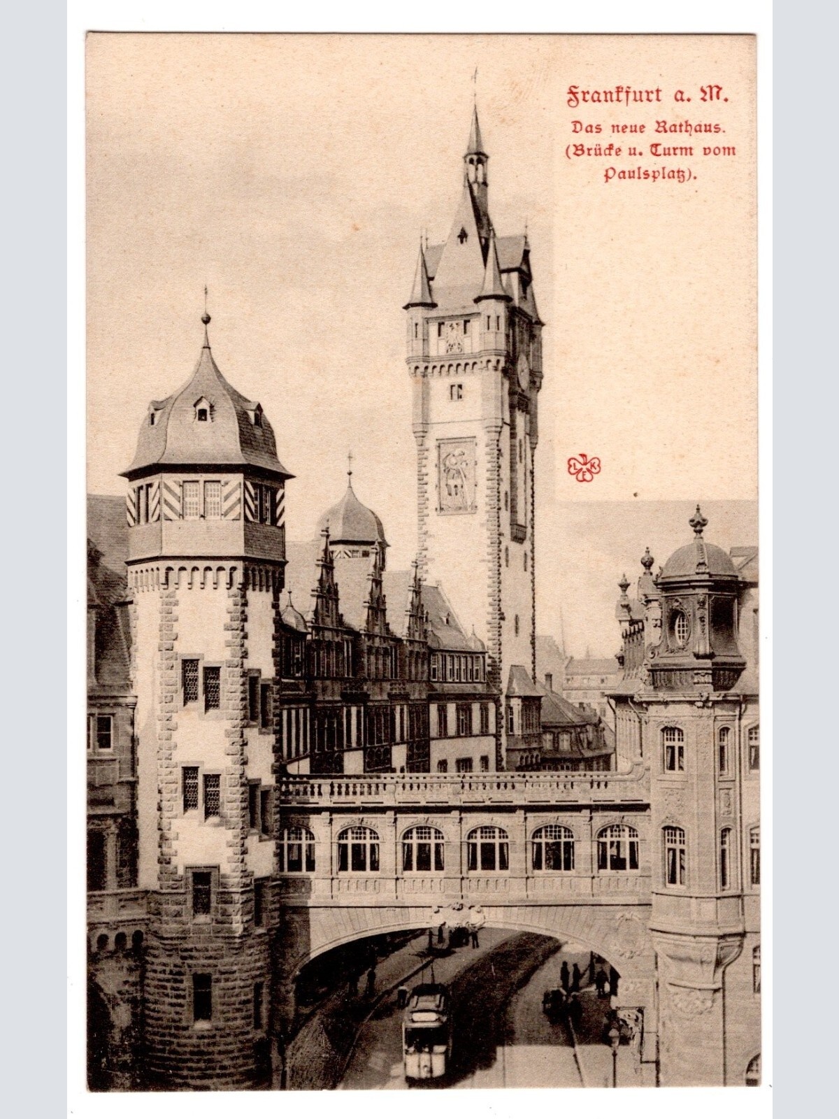 AK, Frankfurt am Main, Hessen, neue Rathaus, Ansichtskarte (S7068)