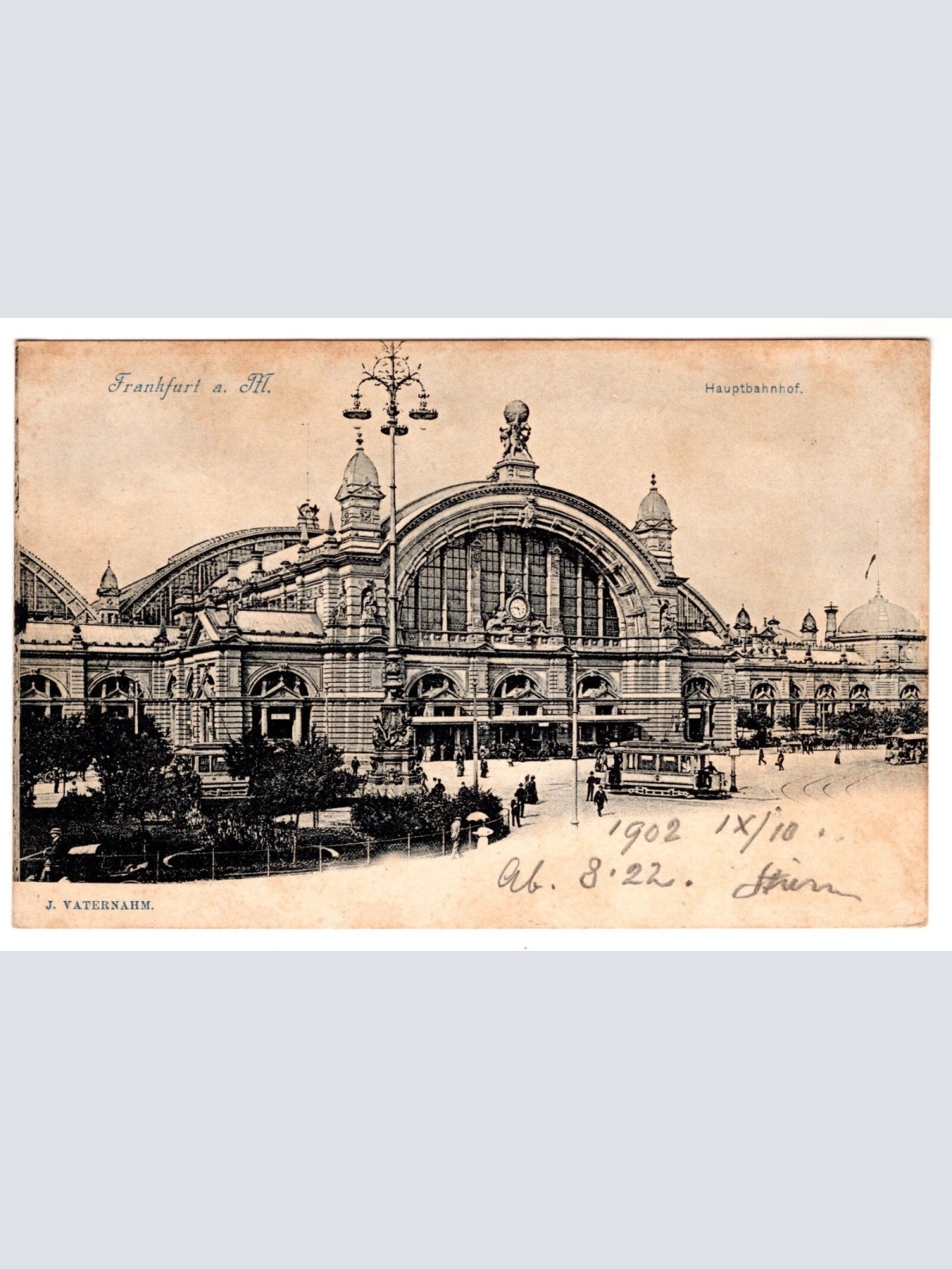 AK, Frankfurt am Main, Hauptbahnhof, Hessen, Ansichtskarte (S7091)