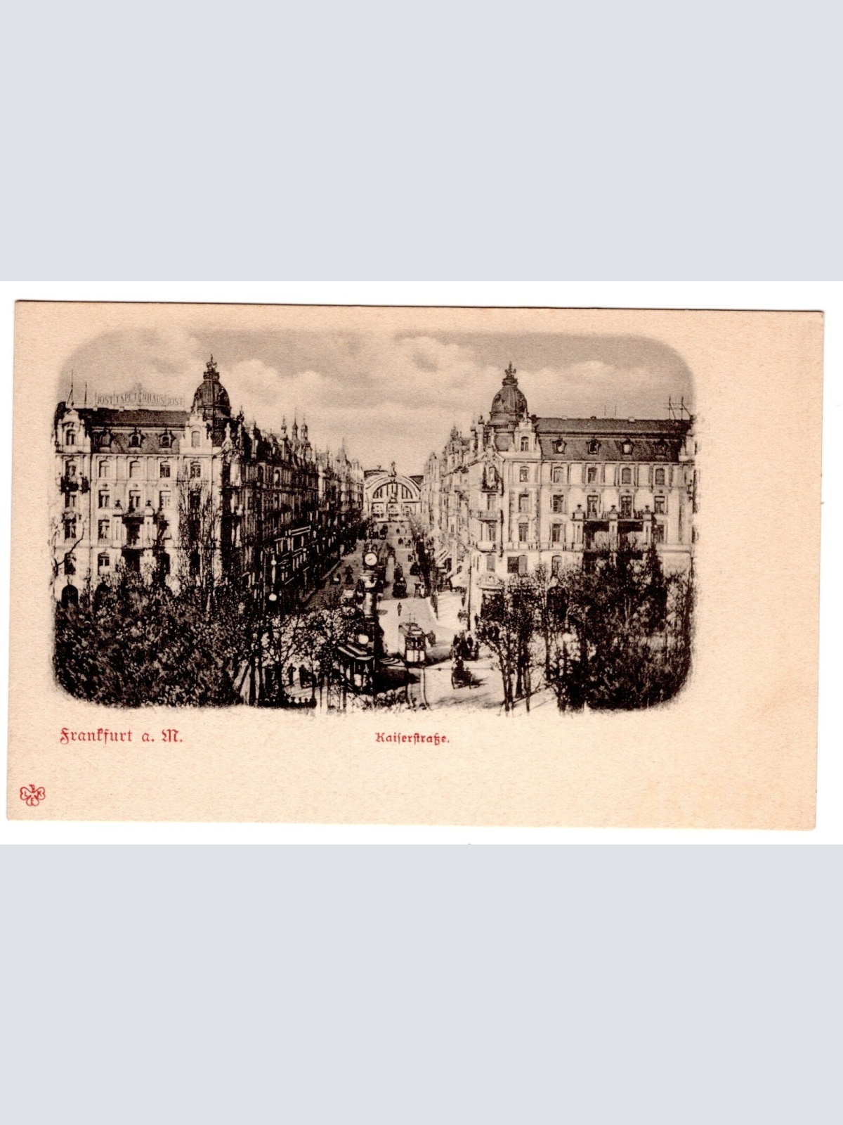 AK, Frankfurt am Main, Kaiserstraße, Hessen, Ansichtskarte (S7096)