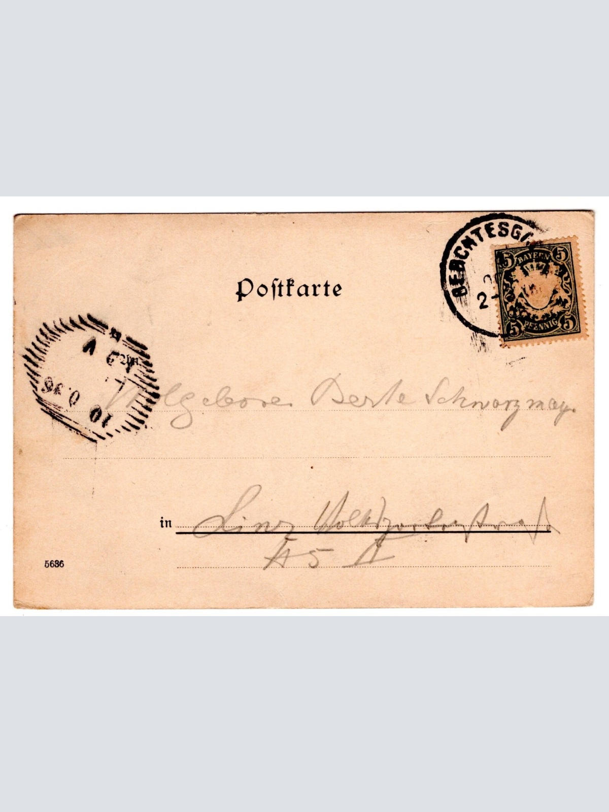 AK, Bayern, der Königssee, Ansichtskarte (S7099)