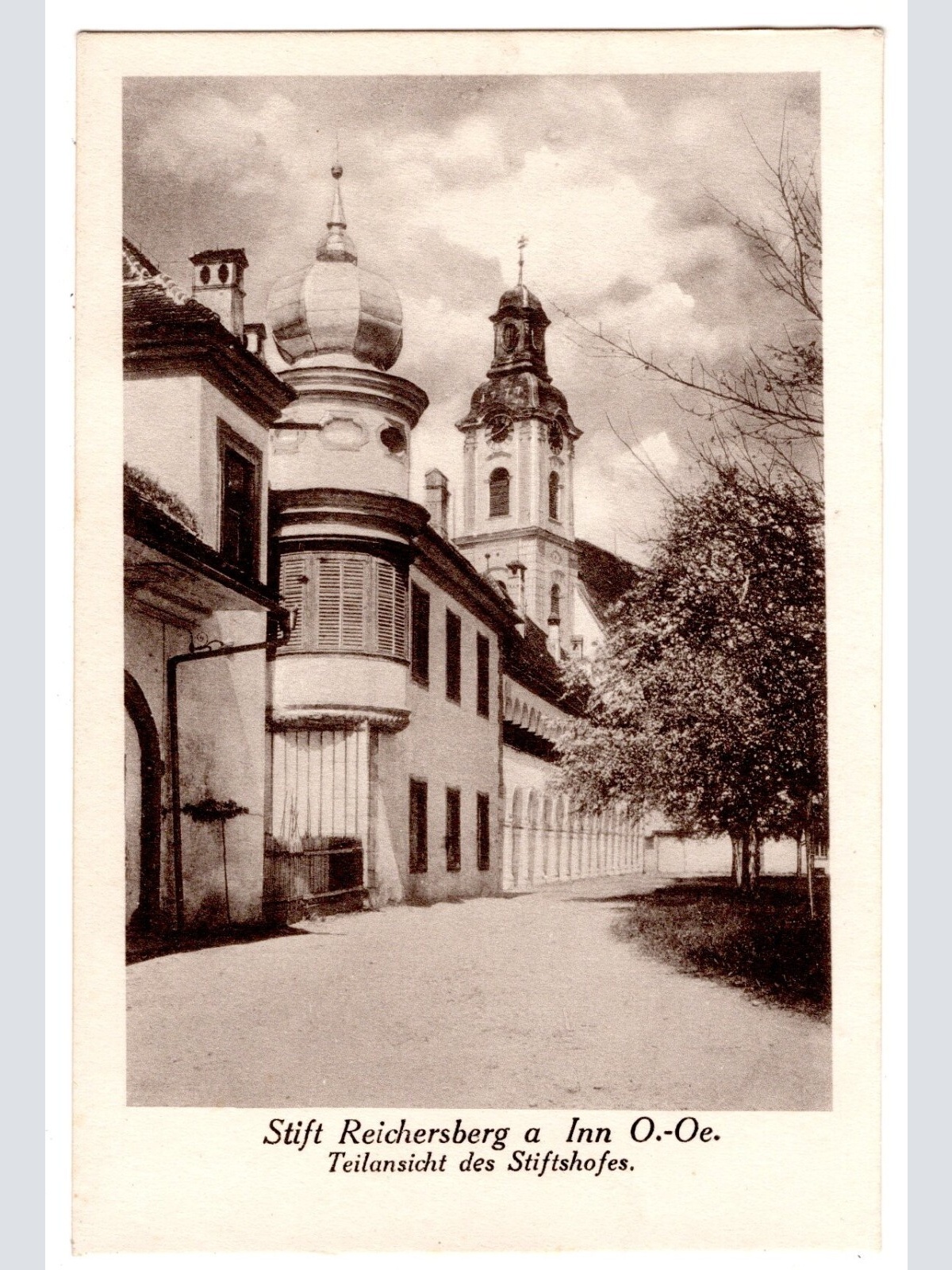 AK, Stift Reichersberg am Inn, Oberösterreich, Ansichtskarte (S7113)