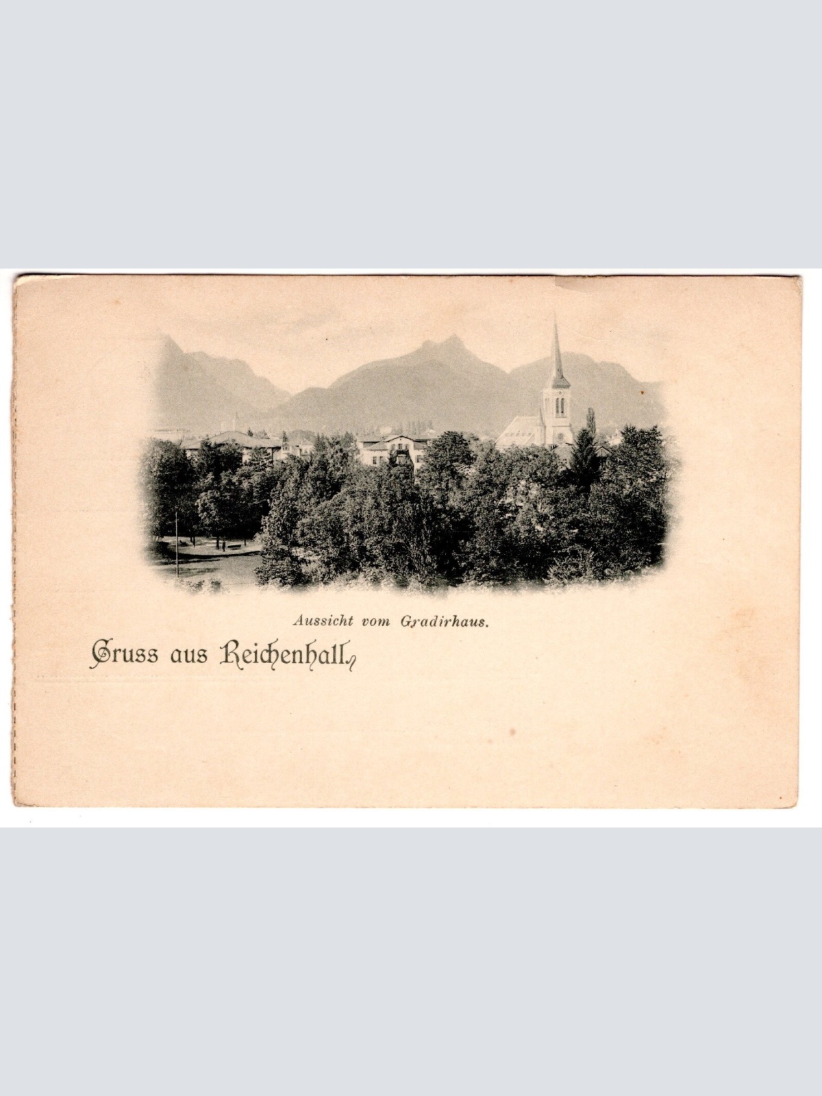 AK, Gruß aus Reichenhall, Bayern, Ansichtskarte (S7123)