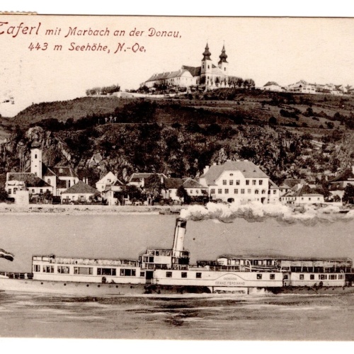 AK, Maria-Taferl mit Marbach, Niederösterreich, Ansichtskarte (S7126)