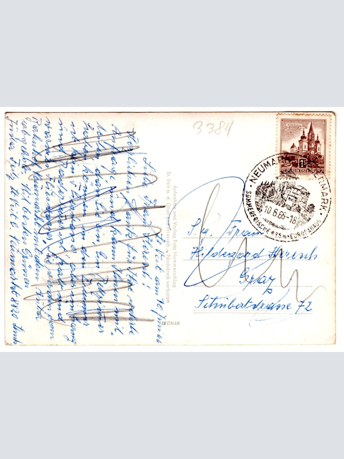 AK, Sankt Veit in der Gegend, Steiermark, Ansichtskarte (S7130)