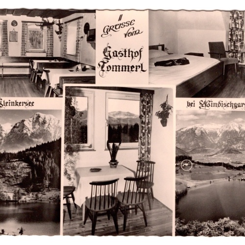 AK, Grüße vom Gasthof Tommerl, Oberösterreich, Ansichtskarte (S7133)