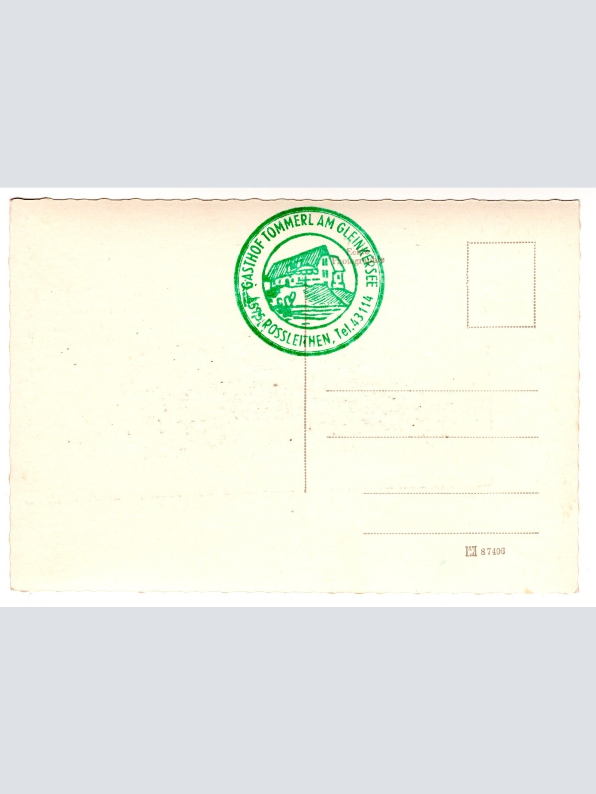 AK, Grüße vom Gasthof Tommerl, Oberösterreich, Ansichtskarte (S7133)