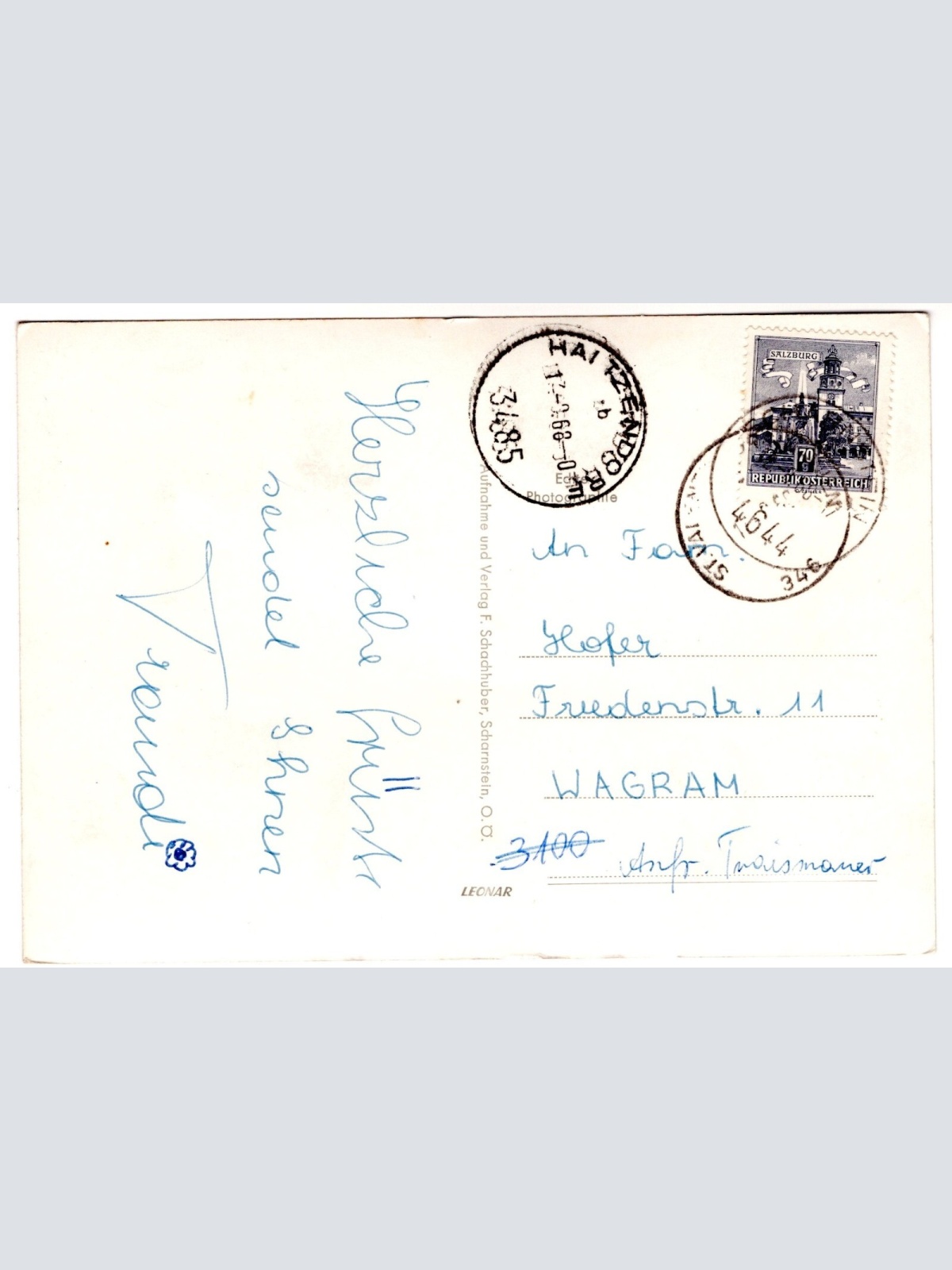 AK, Viechtwang Scharnstein Almtal, Oberösterreich, Ansichtskarte (S7134)