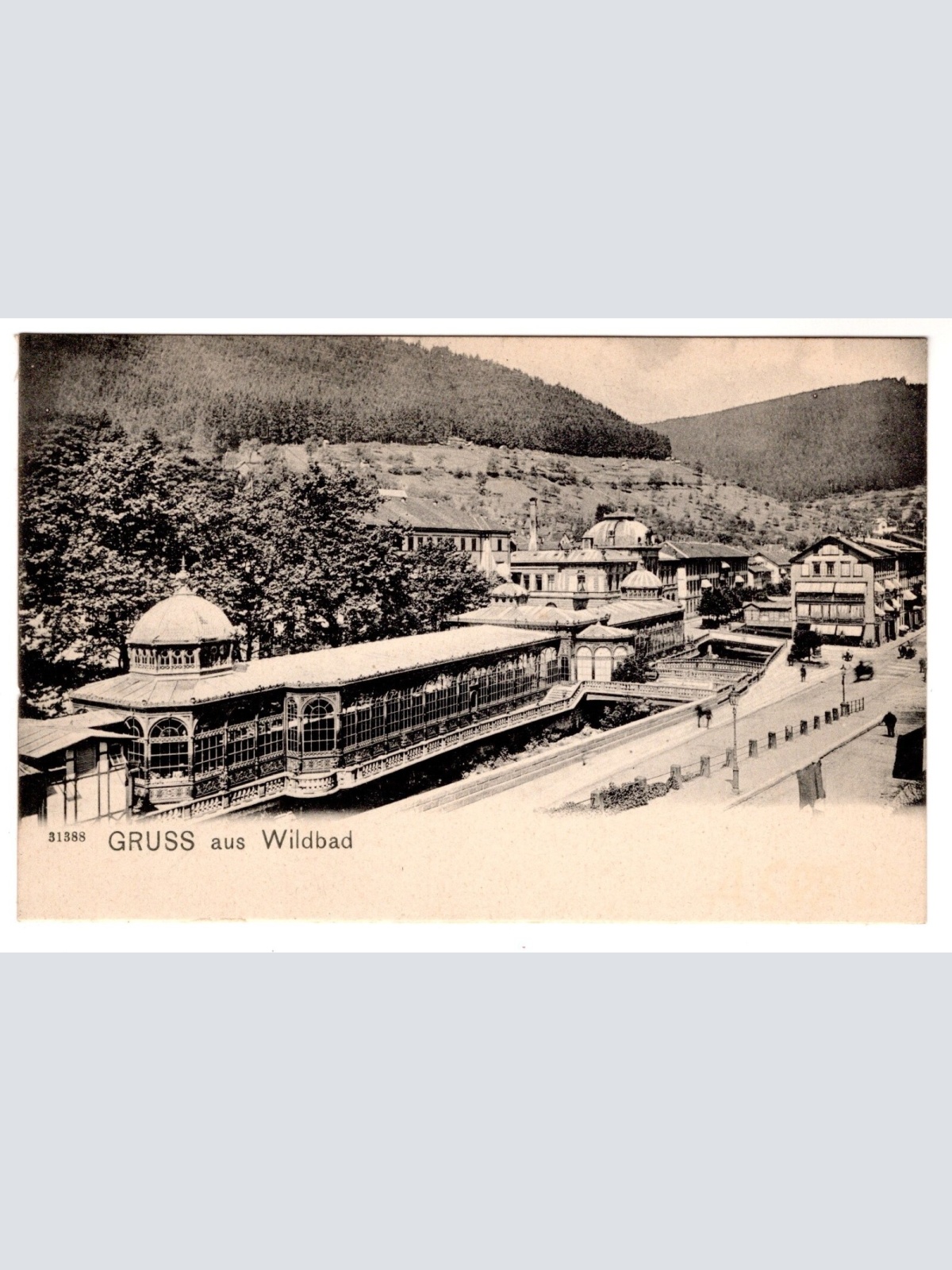 AK, Gruß aus Wildbad, Baden-Württemberg, Ansichtskarte (S7165)