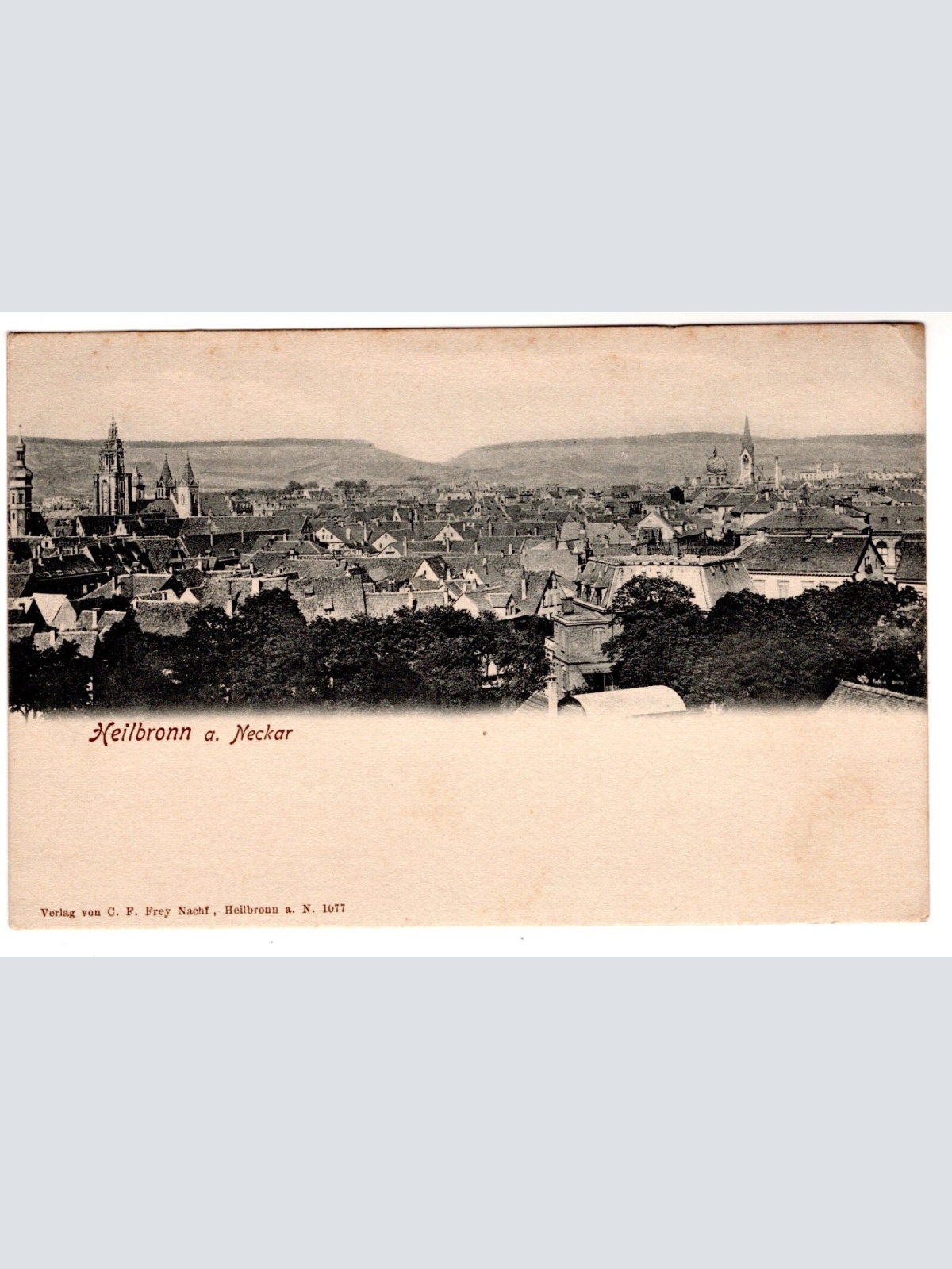 AK, Heilbronn am Neckar, Baden-Württemberg, Ansichtskarte (S7170)
