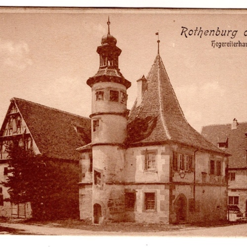 AK, Rothenburg ob der Tauber, Bayern, Ansichtskarte (S7171)