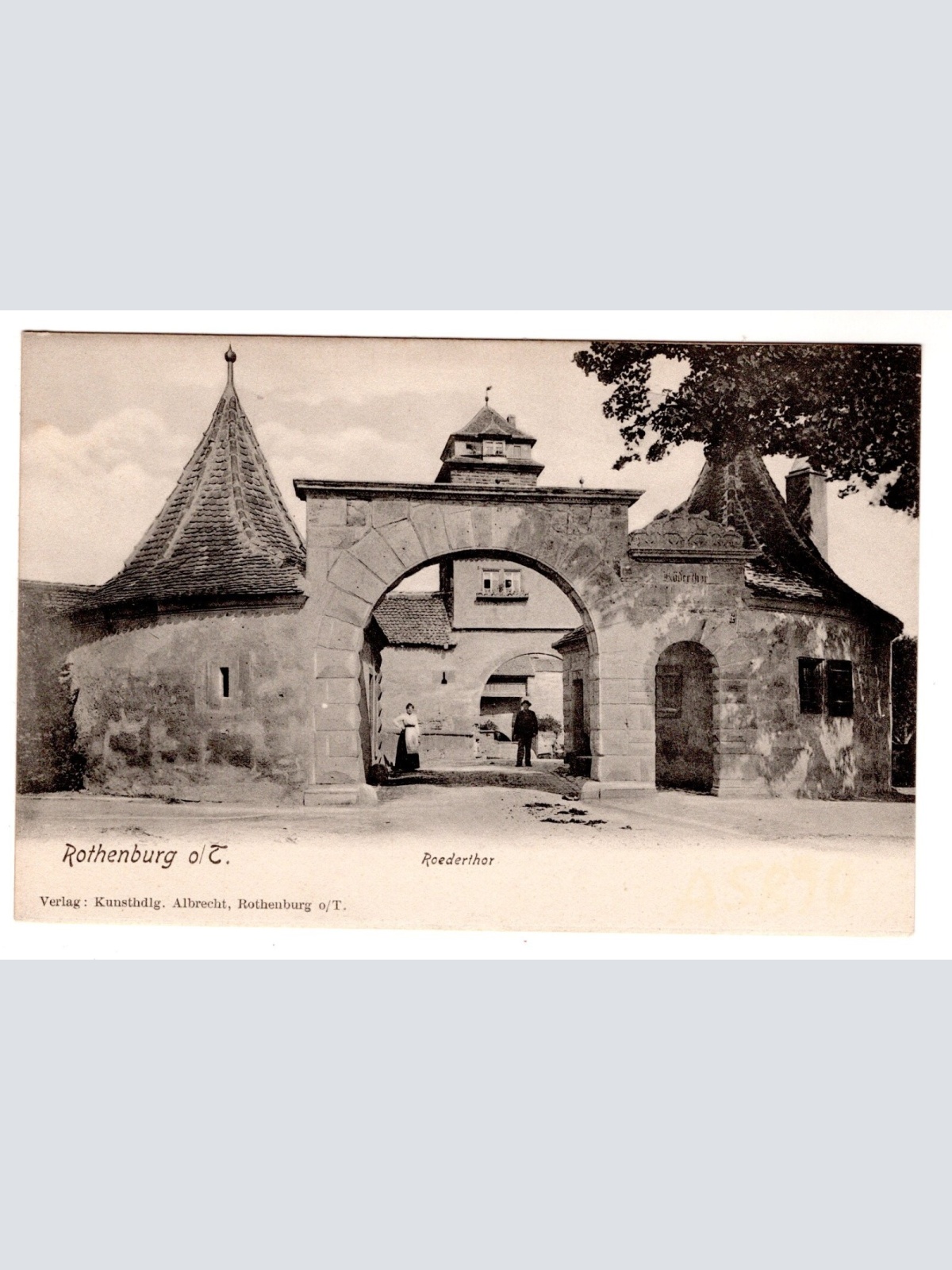 AK, Rothenburg ob der Tauber, Bayern, Ansichtskarte (S7173)