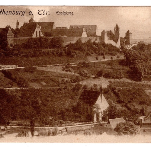 AK, Rothenburg ob der Tauber, Bayern, Ansichtskarte (S7174)