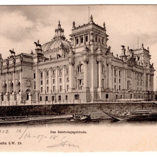 AK, Berlin, Das Reichstagsgebäude, Ansichtskarte (S7203)