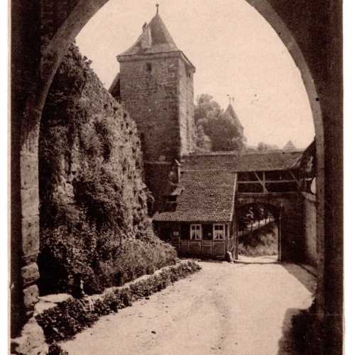 AK, Rothenburg ob der Tauber, Bayern, Ansichtskarte (S7221)