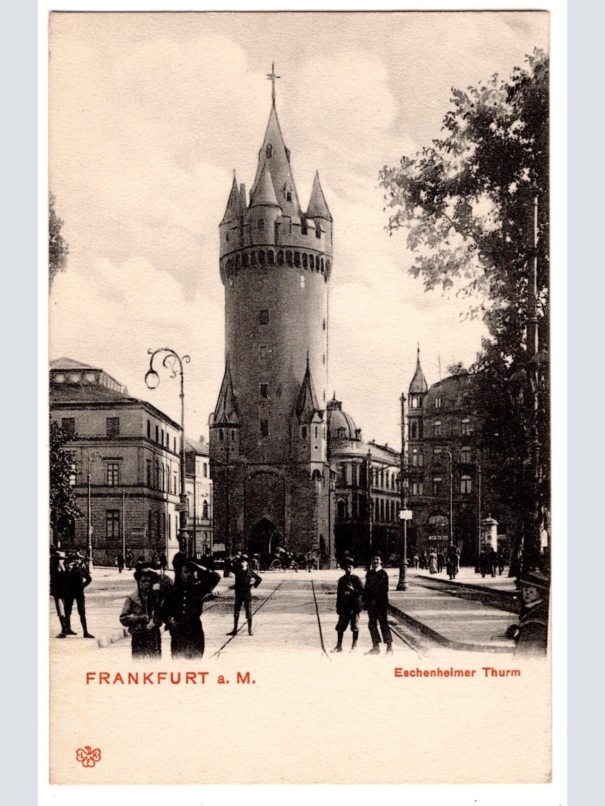 AK, Frankfurt am Main, Hessen, Eschenheimer Thurm, Ansichtskarte (S7223)