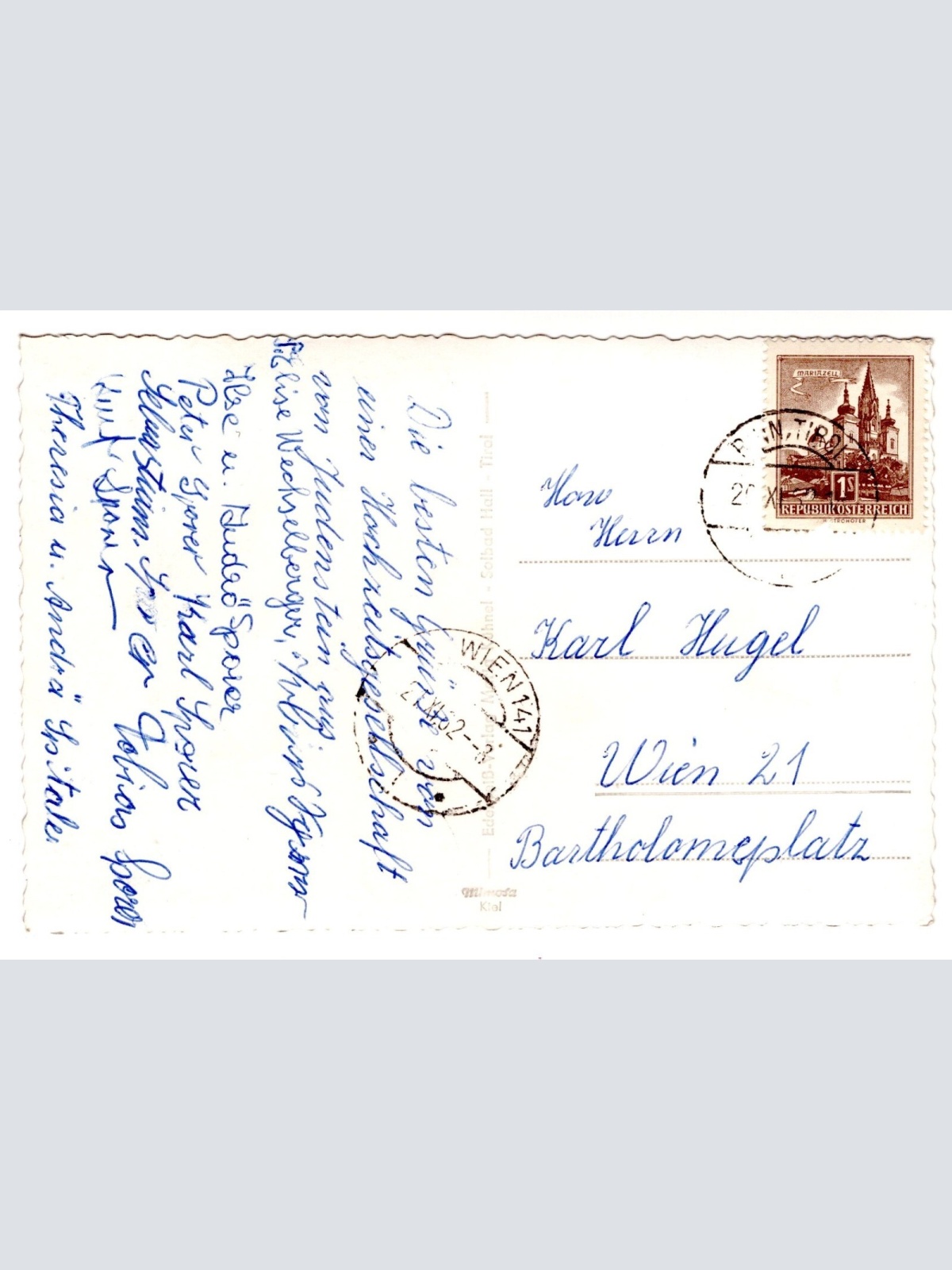 AK, Judenstein in Tirol, Ansichtskarte (S7255)