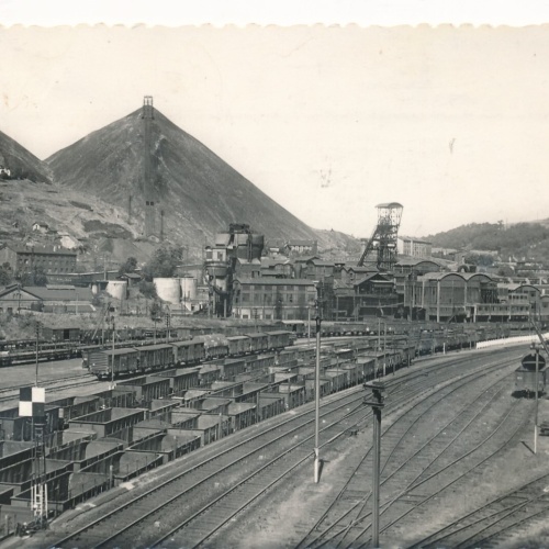 AK aus Saint Etienne mit Bahnhof Ansichtskarte (14517)