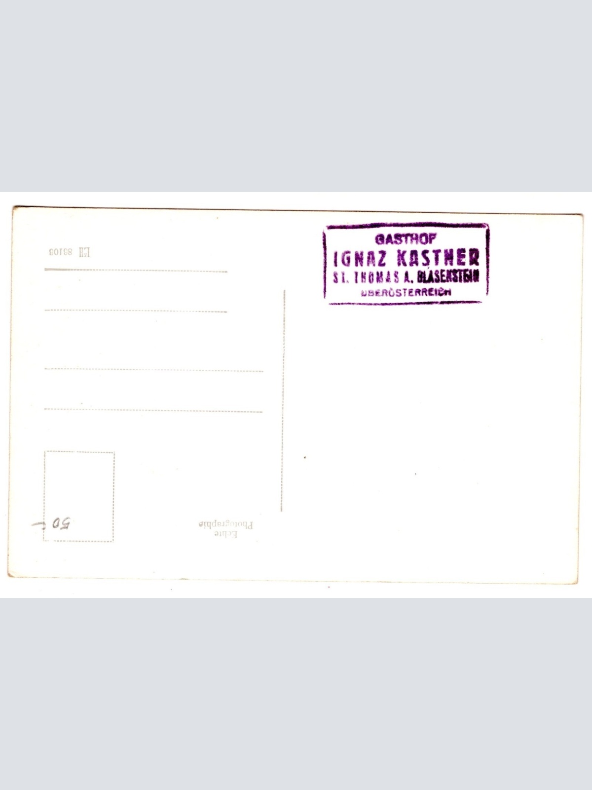 AK, St. Thomas am Blasenstein, Oberösterreich, Ansichtskarte (S7302)