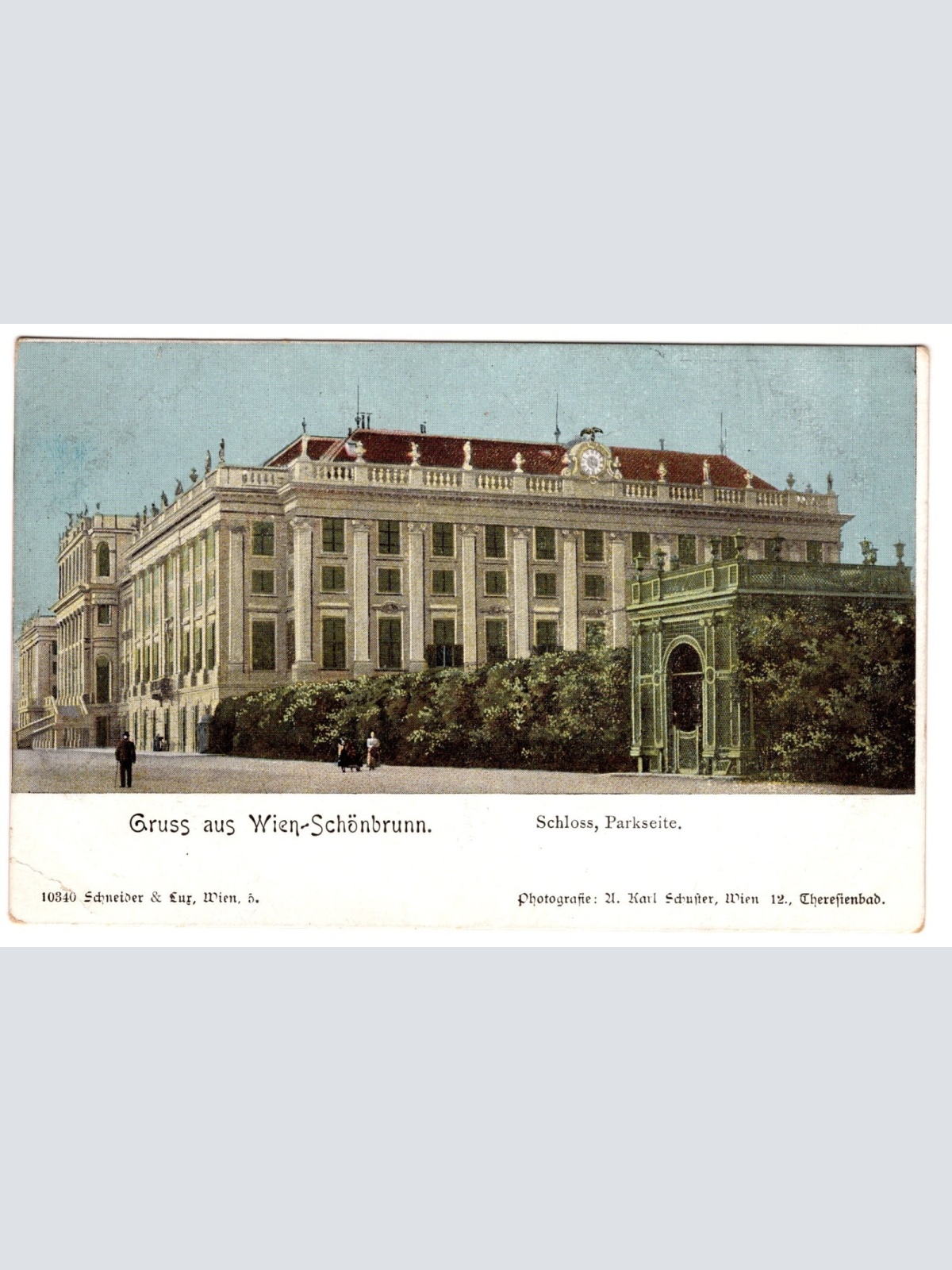 AK, Gruß aus Wien-Schönbrunn, Wien, Ansichtskarte (S7315)